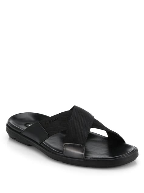 prada herren sandalen|Men's Sandals .